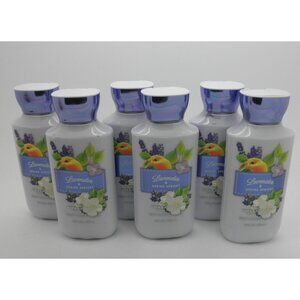 BATH & BODY WORKS Body Lotion LAVENDER & SPRING APRICOT 8 oz each - Lot of 6